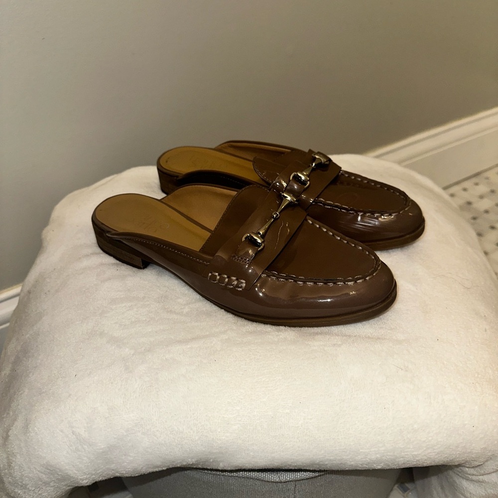 Brown and Silver Mules